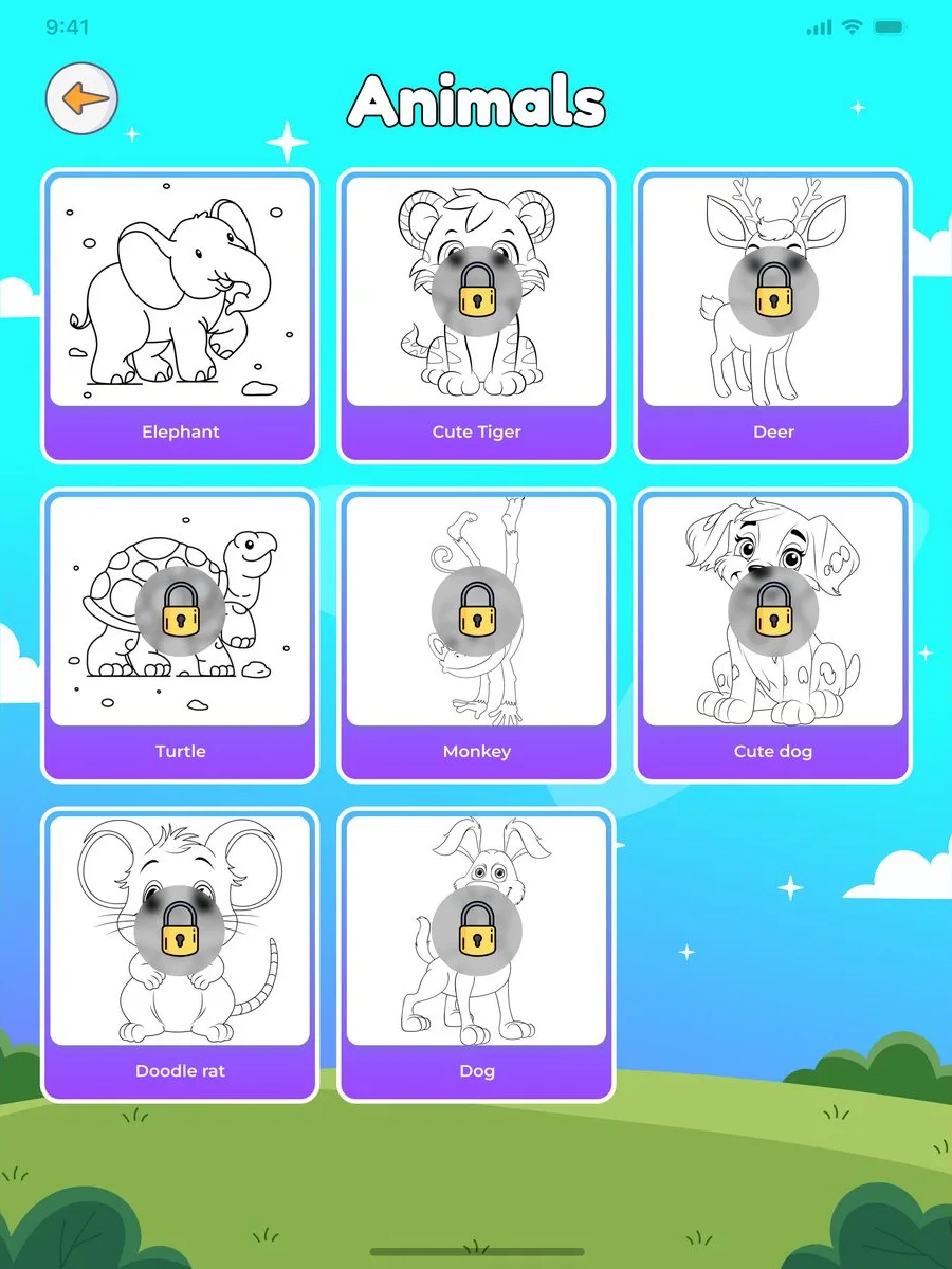 Doodle Meadow screen