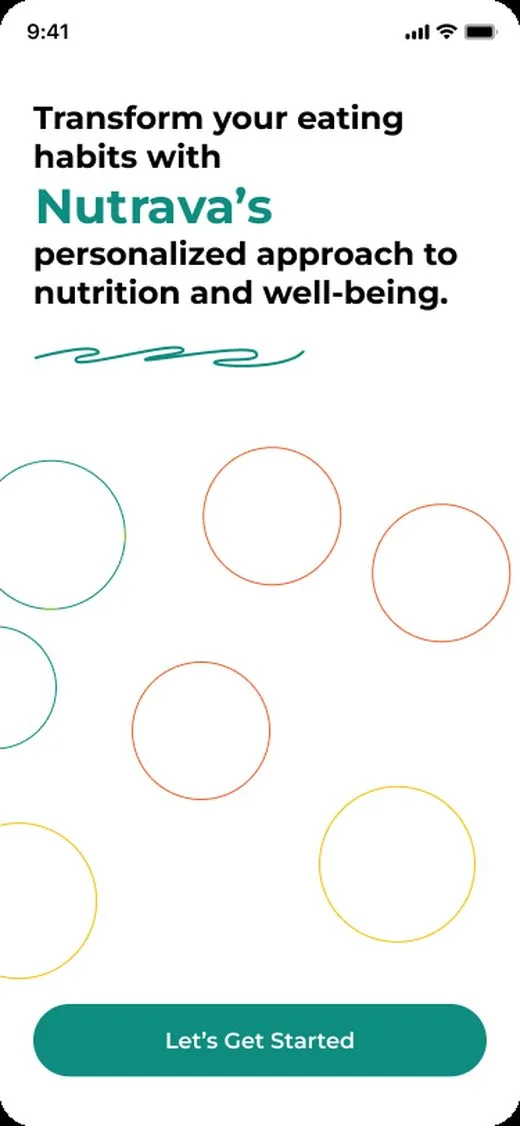 Nutrava Walkthrough screen